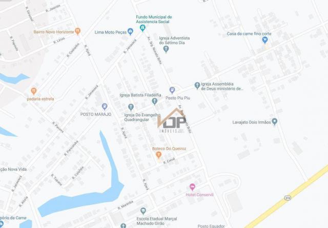 Área à venda, 197 m² por r$ 132.077 - urbano horizonte - careiro/am