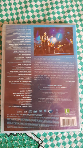 DVD + CD JOHN MAYALL & THE BLUESBREAKERS AND FRIENDS ERIC CLAPTON LACRADO - Foto 2