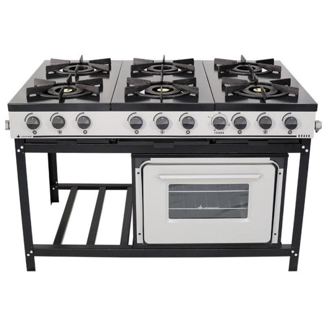 Fogão bravo 6 bocas c/forno -contato Arnildo