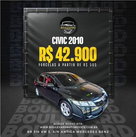 CIVIC ANO 2010 COMPLETÃO