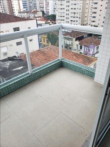 Apartamento para alugar, 81 m² por R$ 4.500,00/mês - Boqueirão - Santos/SP - Foto 2