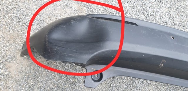 Parachoque Traseiro Honda Crv 2012 A 2015 Original Usado  - Foto 4