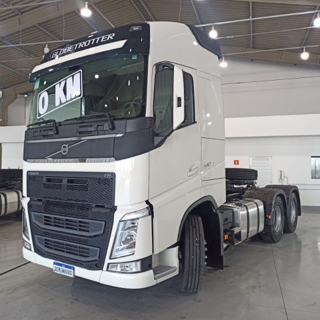 VOLVO FH 540, 6X4, BRANCO, 2021. ZERO KM, PNEUS BRIDGESTONE. R2J16