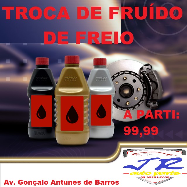 Troca de Fluído de Freio 