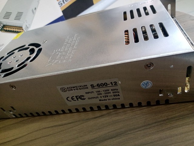 Fonte Chaveada 12V 50A - Novo - Foto 3