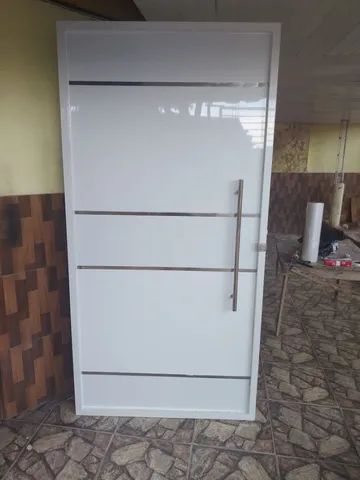 Portas pivotantes de acm alumínio  - Foto 5