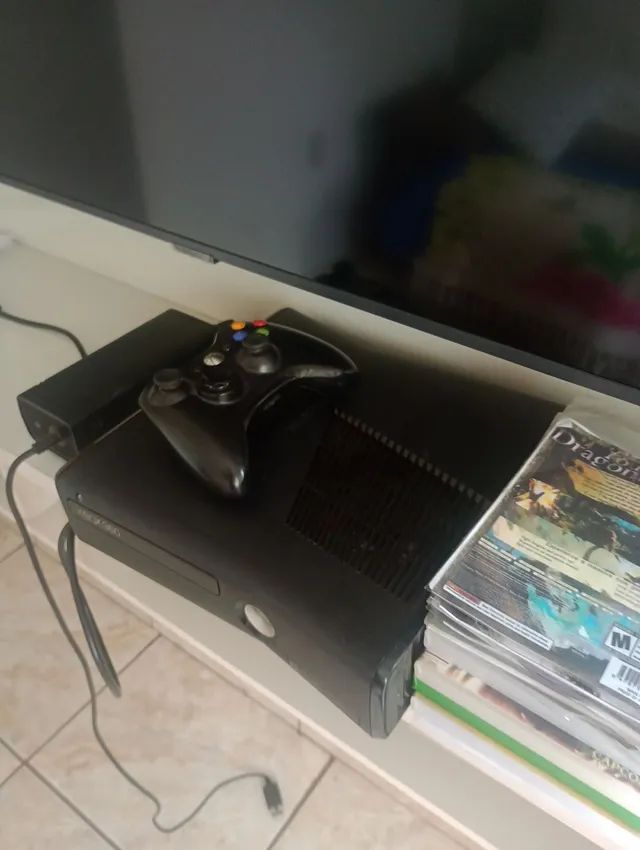 Xbox 360 Slim LT 3.0 Seminovo + Leitor Novo + Garantia