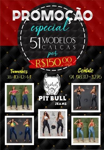 Calças jeans pitbull