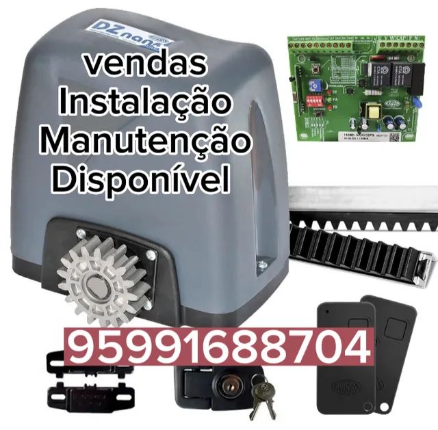 Motor portão disponível cb vc