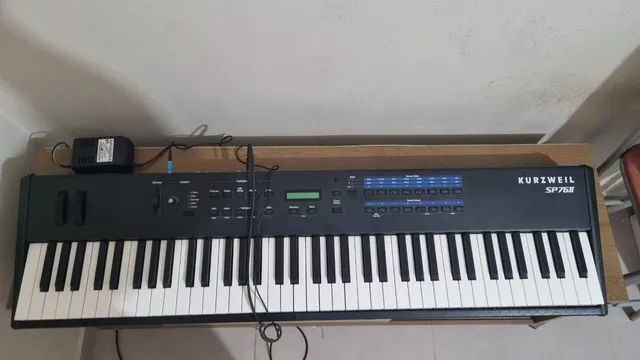 Kurzweil PC-1SE Teclado Controlador com 76 teclas de ação de piano