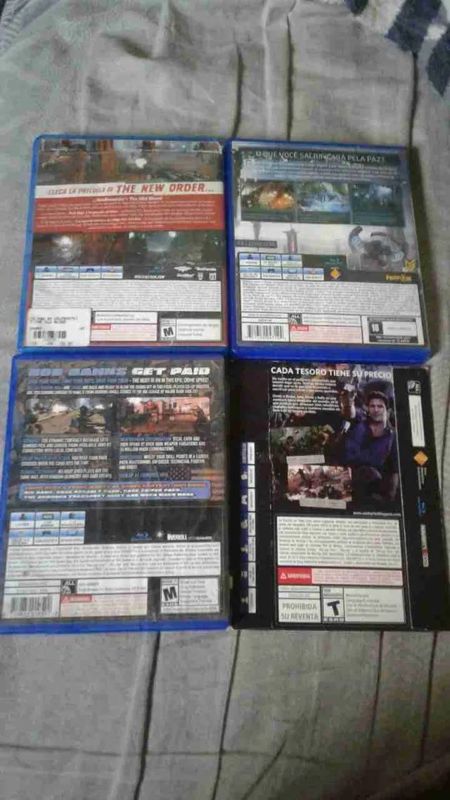 Jogos de Ps4 - Videogames - Jardim Santiago, São José 1255090261