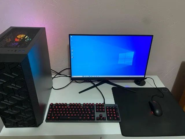 PC GAMER COMPLETO BARATO DA PICHAU - SETUP COMPLETO 