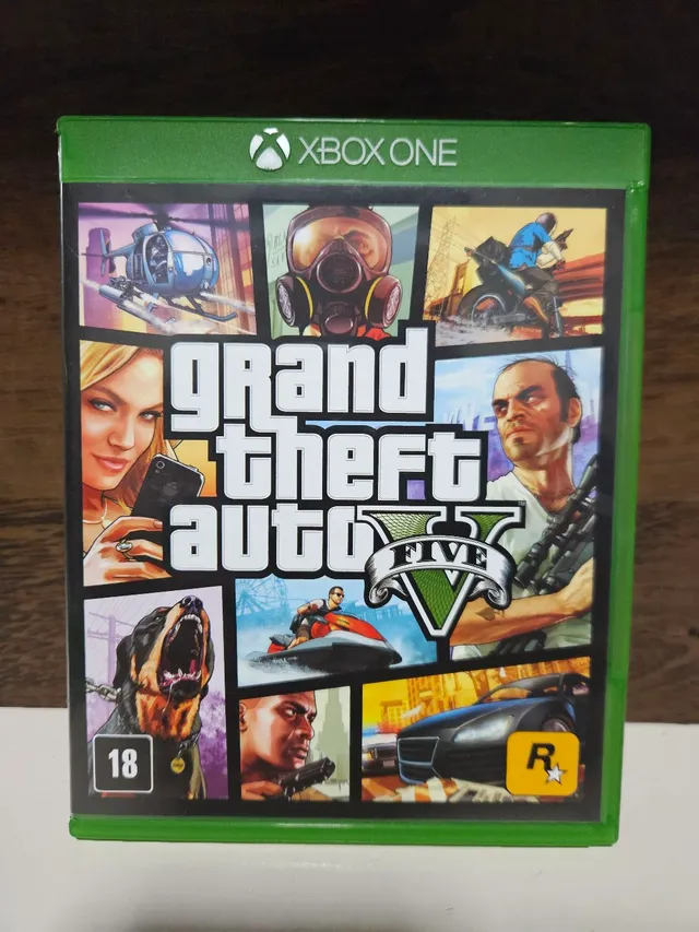 Jogo Lacrado Novo Grand Theft Auto V Gta 5 Para Xbox 360 - Casa & Vídeo