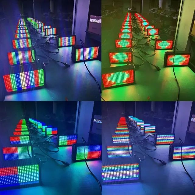 Refletor Strobo Led 60w Rgb Multi Efeitos Dmx - Foto 2