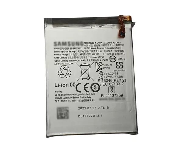 Bateria Do Z Flip 4 (sm-f721b) 100% Original Retirada