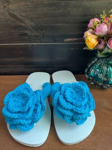 Havaianas Crochê 37/38 - Foto 3