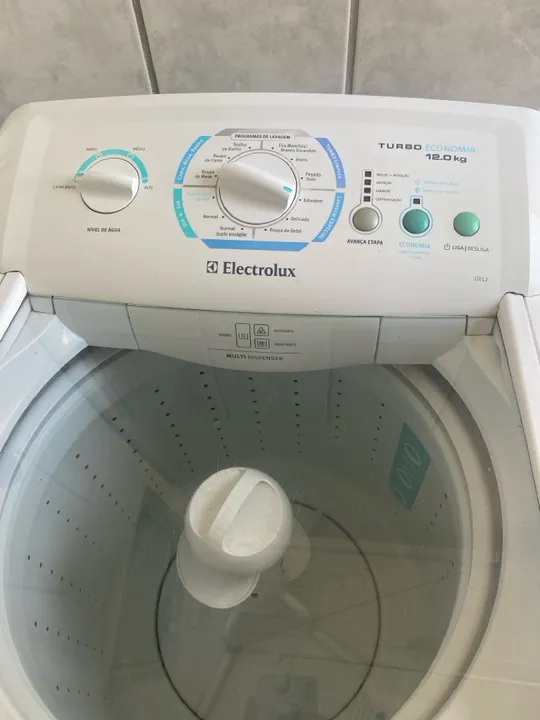 Máquina de Lavar Roupa Electrolux 12kg Turbo Economia