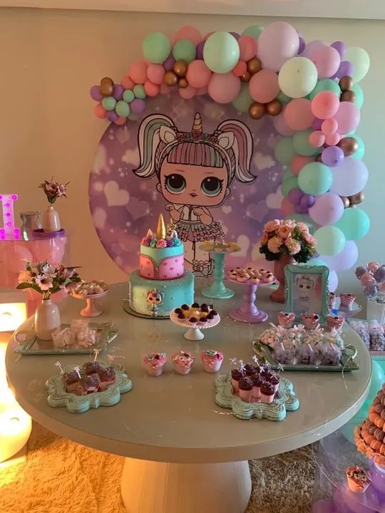 PAINEL DE FESTA LOL SURPRISE