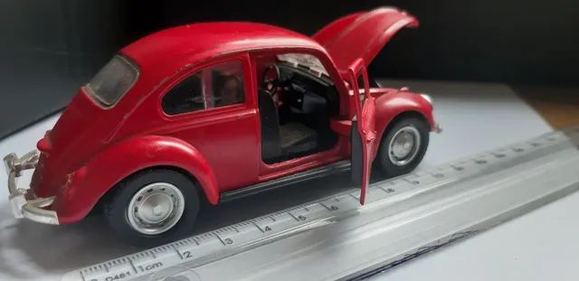 Fusca miniatura escala 1/32 antigo  - Foto 3
