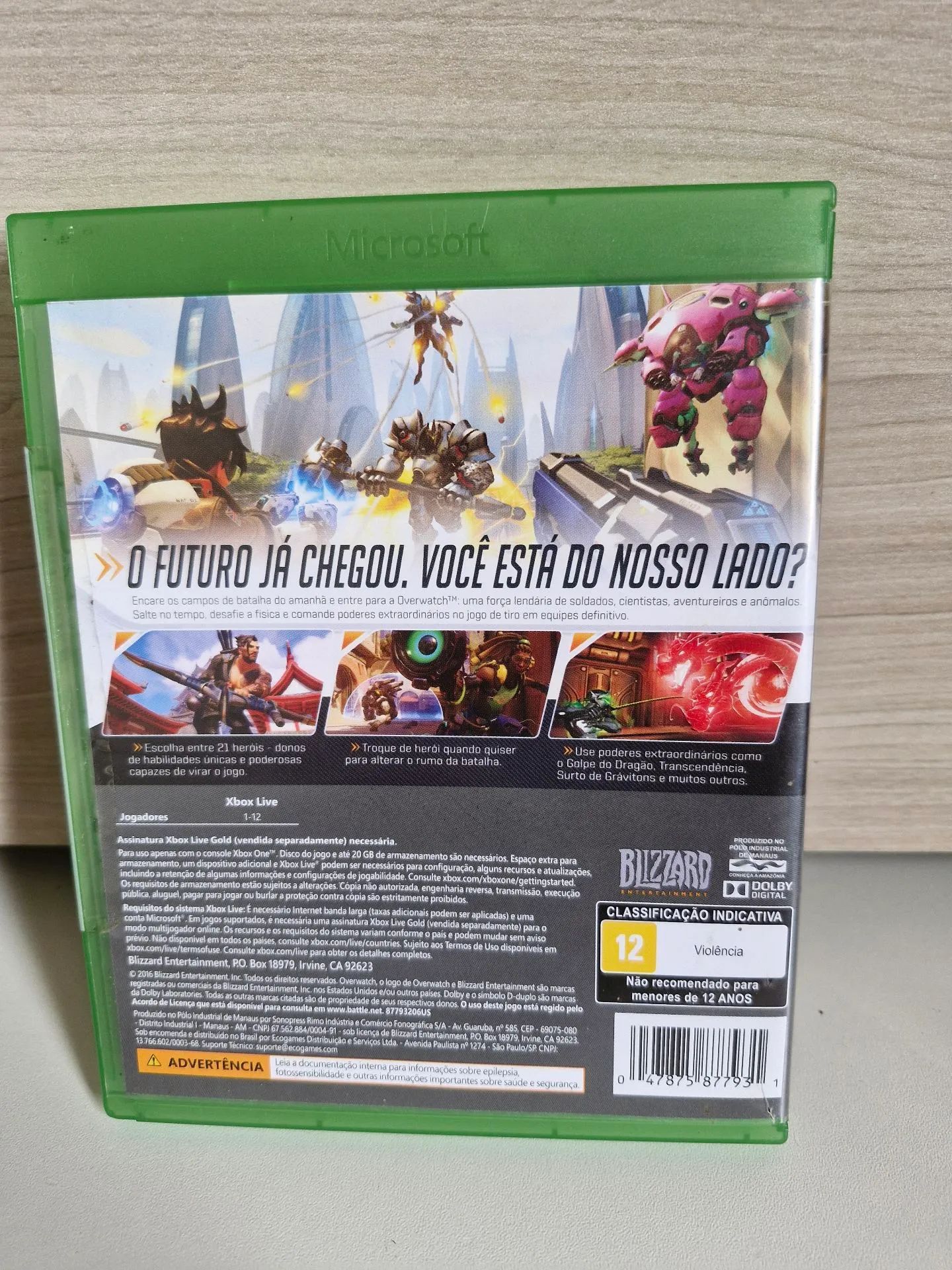 JOGO XBOXONE/OVERWACHTCH - Foto 3