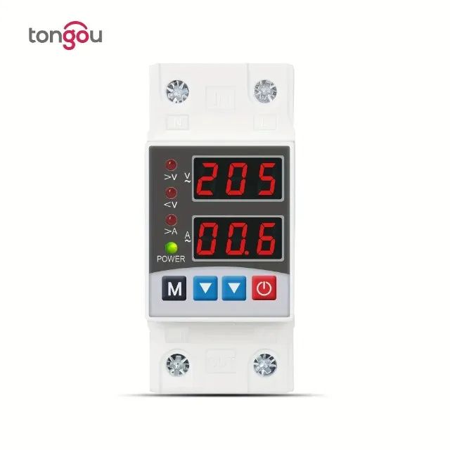 Rele Protetor Sobre E Sub Tensão E Corrente Ac 63a/220v