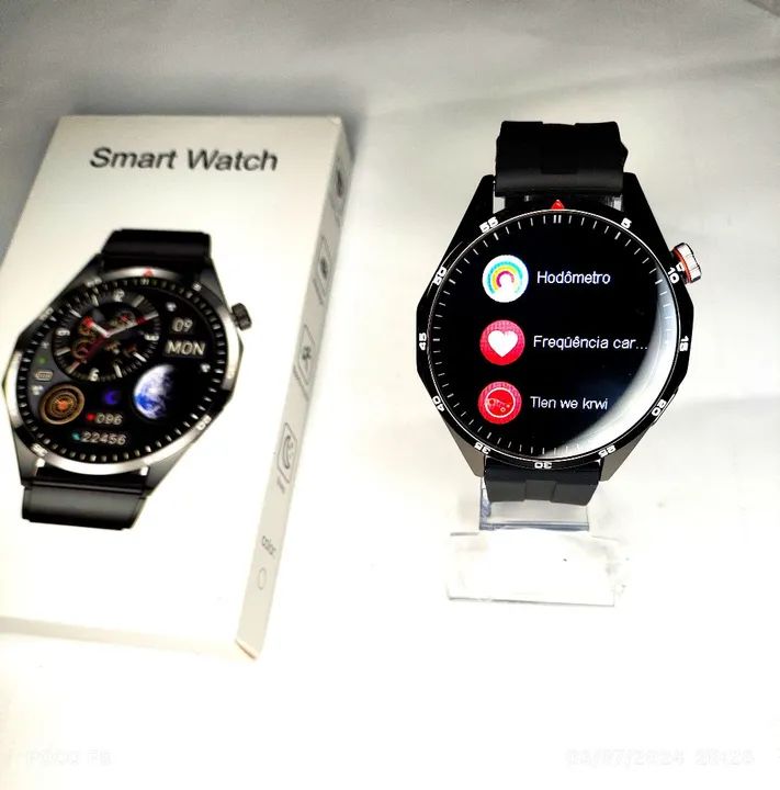 Relogio Smartwatch redondo gt4 lançamento  - Foto 2