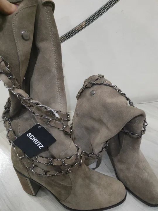Bota de camurça Schutz 37 - Foto 3