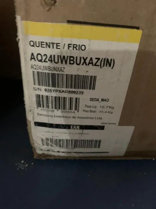 Ar condicionado Samsung 24000BTU (somente a unidade evaporadora) - Foto 2