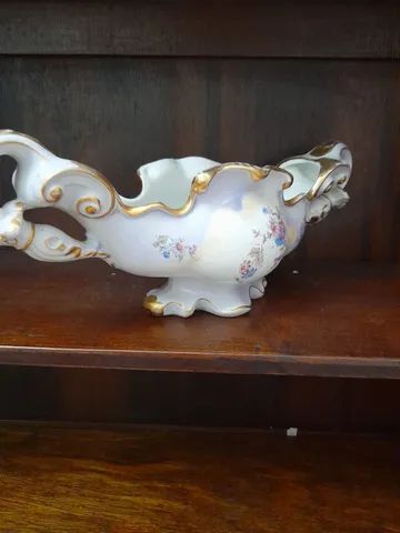 Antiga floreira de porcelana Zappi - Foto 3