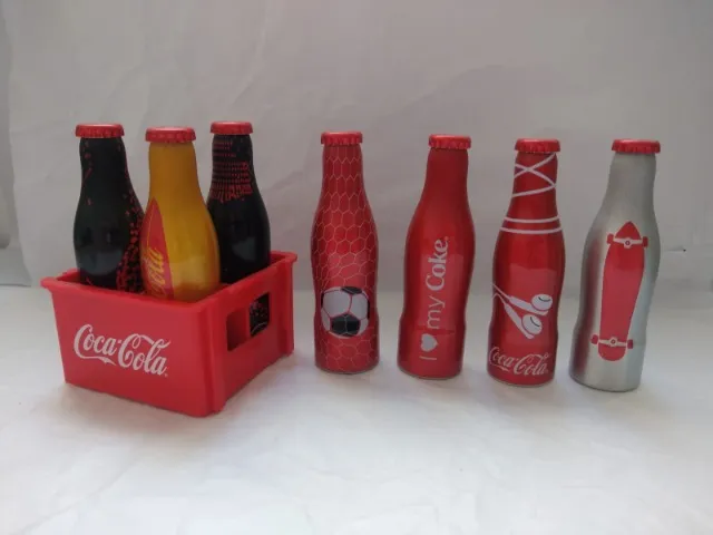 Coleção mini garrafinhas Coca-Cola