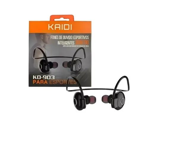 Fone Ouvido Sports Sem Fio Kaidi Kd-903 Bluetooth Orignal. Novo, lacrado.