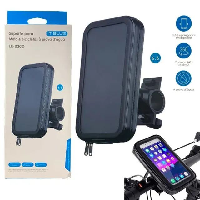 Suporte para Moto e Bicicleta à prova D'água It-Blue 6.6