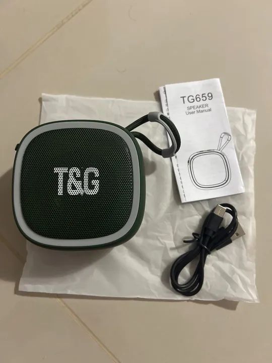 Caixa de Som Bluetooth Portátil T&G TG659 - Foto 2