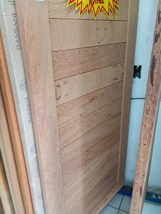 Porta de angelim Nova, só mente a porta. - Foto 2