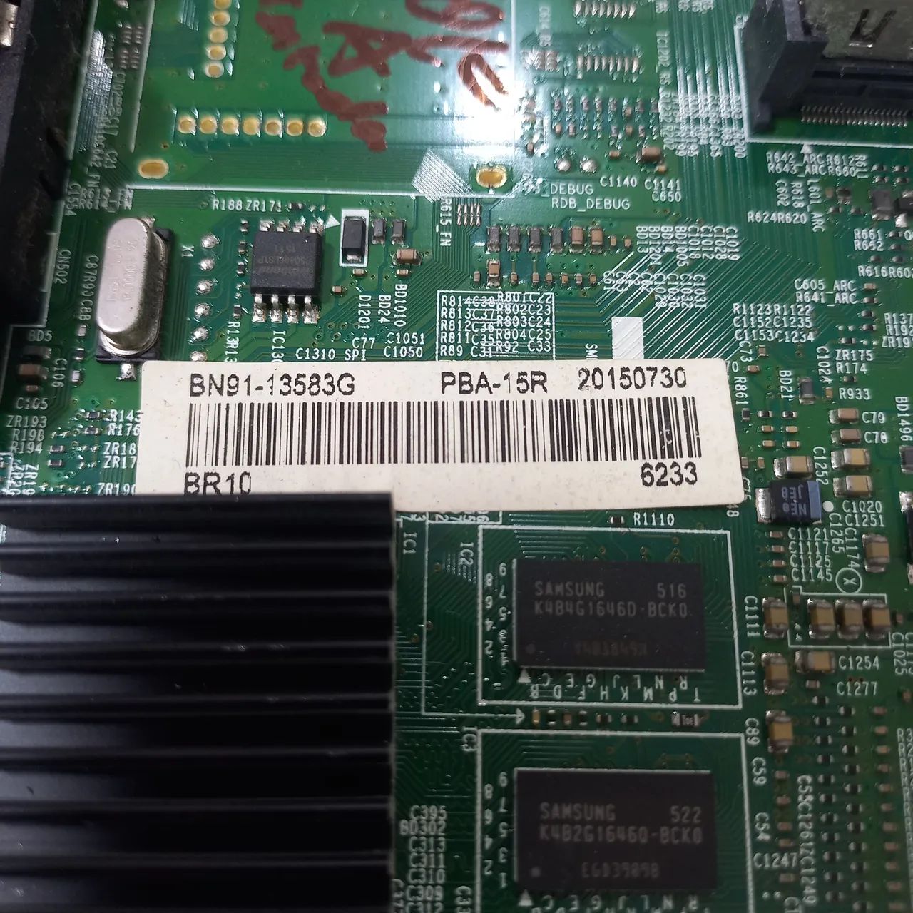 Placa principal samsung UN40H5103 - Foto 2