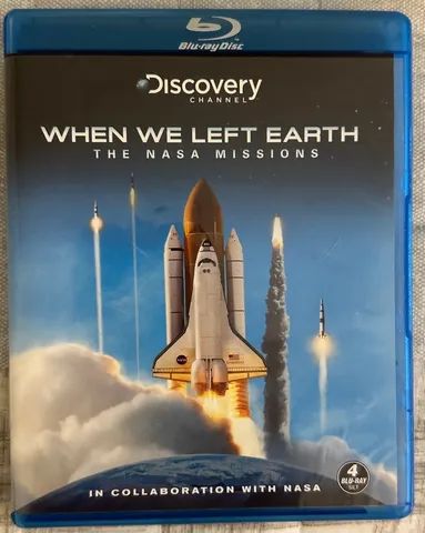 Blu-Ray NASA com Discovery Channel, 4 Cds, Importado.
