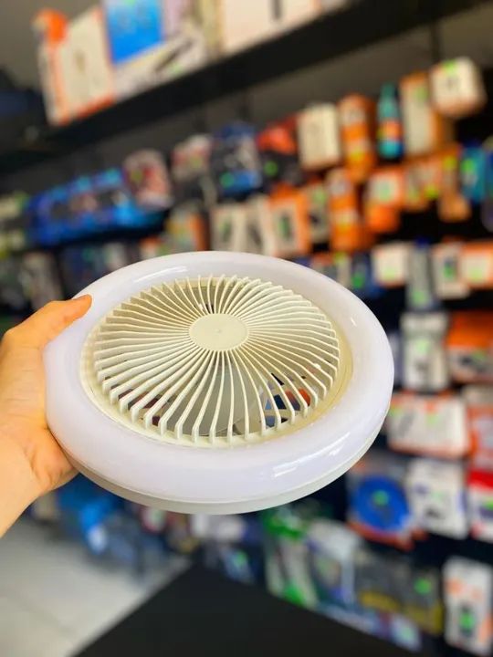 VENTILADOR MULTIFUNCIONAL LED BOCAL - Foto 2