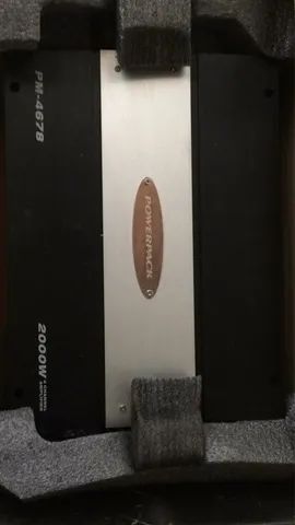 Módulo Amplificador PowerPack 200RMS Ótimo Estado 