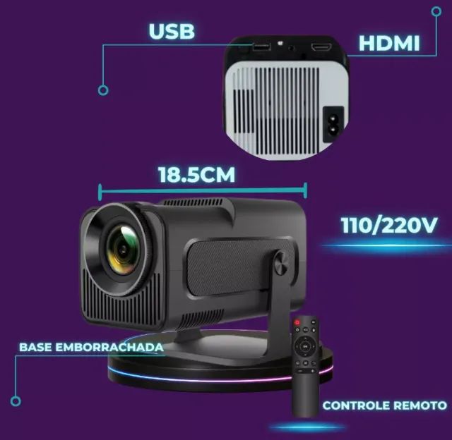 Projetor HY320 (não é o mini) - Foto 3