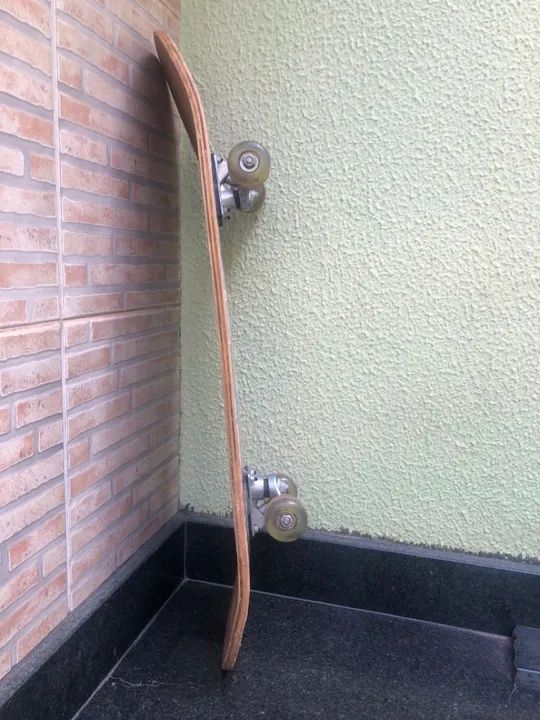 Skate de madeira com lixa semiprofissional  - Foto 6