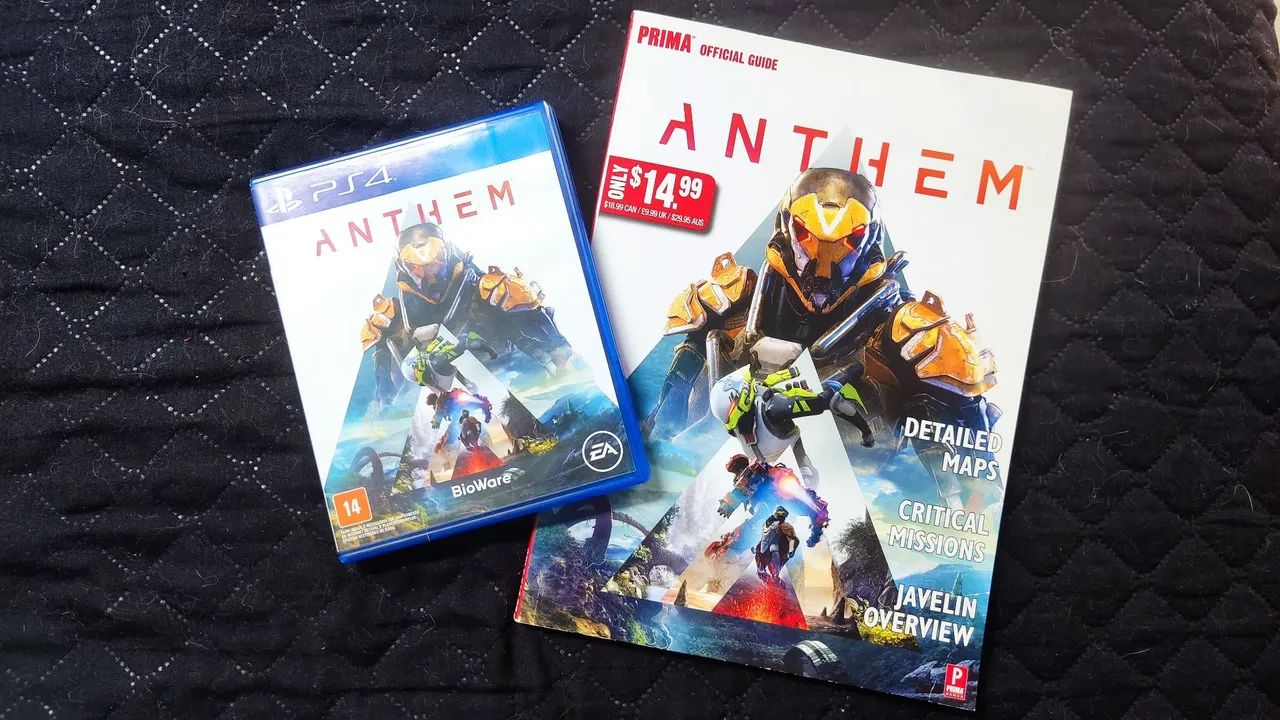 Anthem (PS4) com Guia Oficial (Inglês)