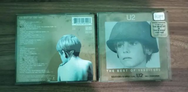 CD U2 - The Best Of 1980-1990 & B-Sides (CD Duplo - Edição