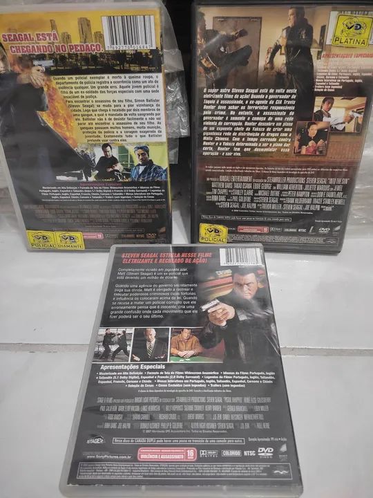 DVDs Steven Seagal - Coleção Completa - Foto 2