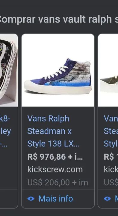 Tenis Vans Vault x Ralph Steadman - Foto 4
