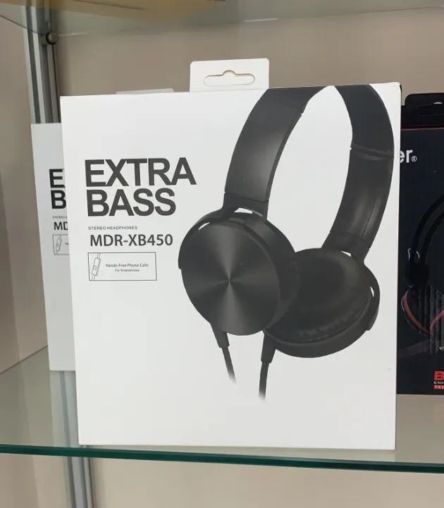  Fone De Ouvido Mdr- Xb450ap Extra Bass wpp.43. *
