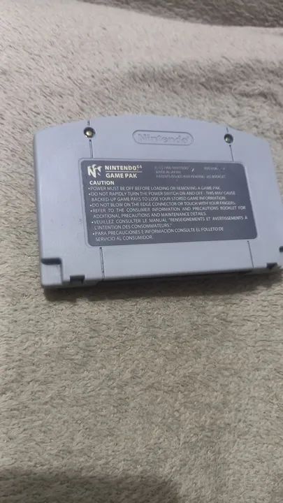 Fita de Nintendo 64 dark rift  original  - Foto 2