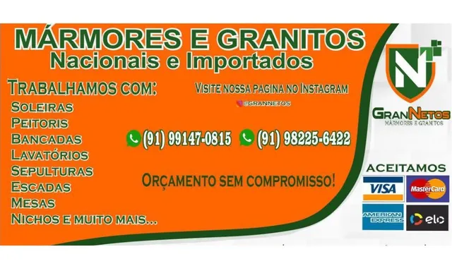 Bancadas, rodapés, soleiras e etc..