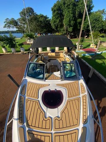 Lancha Focker 215 cabinada impecável - Foto 7