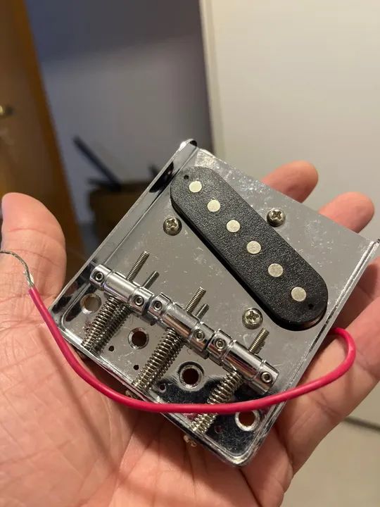 Ponte para Guitarra Telecaster com Captador
