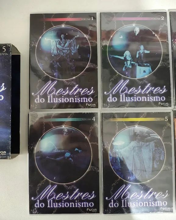 Coleção Mestres do Ilusionismo - 6 DVDs - Foto 3